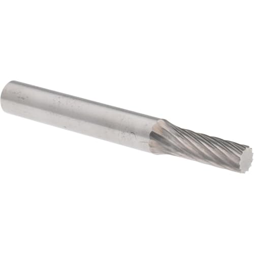 Fresa abrasiva Hertel cilindro plano 3/16 pulg corte miniatura 1