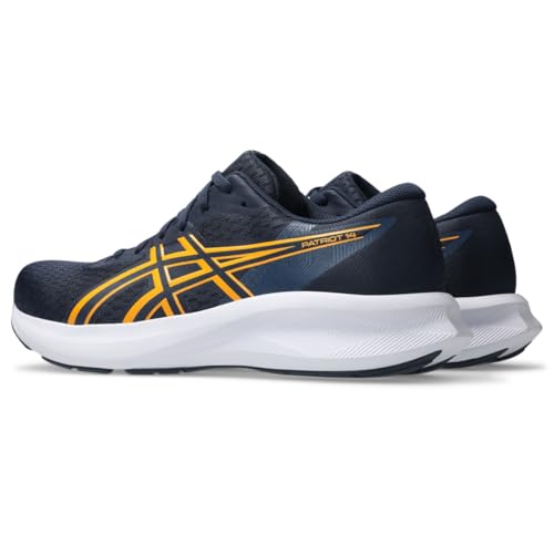 ASICS ASICS Men's Patriot 14 Running Shoes, 11, Midnight/YAMABUKI