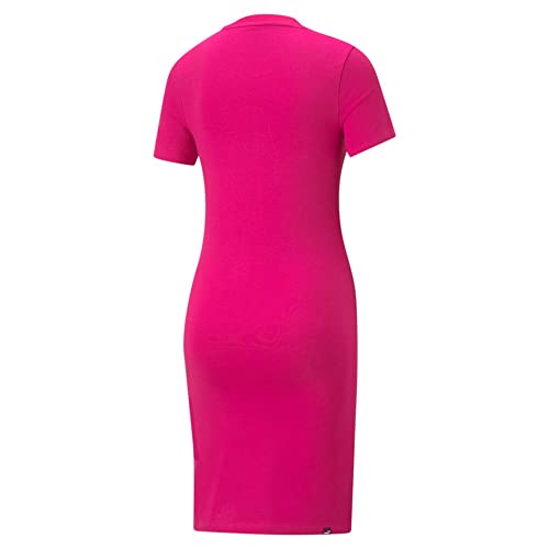 Puma Women's Plus Size Essentials Slim Tee Dress, Festival Fuchsia, 3X #TOP3