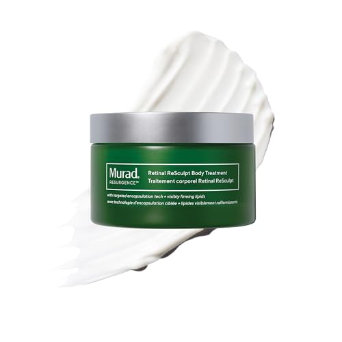 Murad Retinal ReSculpt Body Treatment – Encapsulated Retinal, Shea & Avocado Extract Body Cream to Firm, Lift, and Smooth Crepey Sagging Skin, Targeting Cellulite and Stretch Marks Nightly – 5.0 Fl Oz