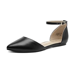 DREAM PAIRS Women’s D’Orsay Casual Soft Ballet Flats Shoes