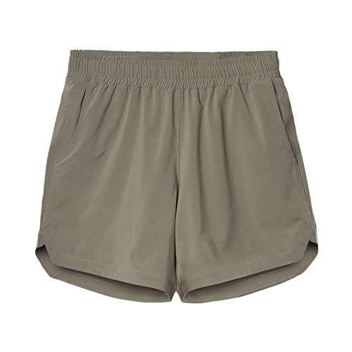 Generisch Pantalones de chándal para hombre, color negro, corto, con bolsillos, pantalones de ocio masculinos, monocolor, con goma elástica, pantalones de chándal para jóvenes, pantalones de correr,