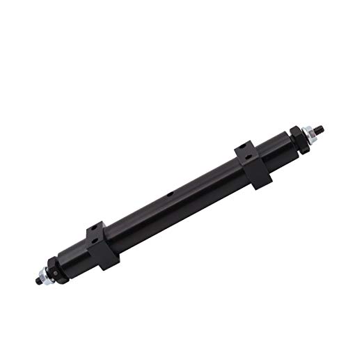 ZYCST Metal Non-Powered Rear Axle Tail Axle Upgrade Accessory Fit for Tamiya 1/14 RC Tractor Trailer Rear Axle Spare Parts (Black) (120mm)