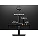 HP P27 G5 27 inch 1920 x 1080 Full HD Edge LED LCD Monitor, 2-Pack Bundle with HDMI, VGA, and Display Port with Desk Mount Dual Monitor Stand