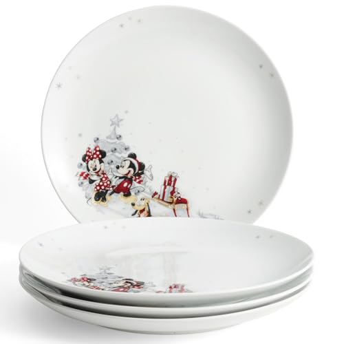 Fyrklövern Disney Winter-Kollektion Speiseteller 27cm aus Porzellan |...