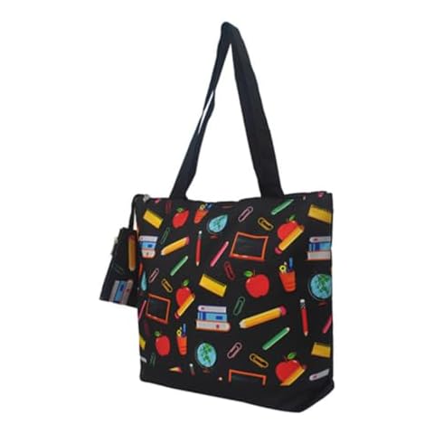 NGIL Medium Canvas Tote Bag with Coin Purse Cover