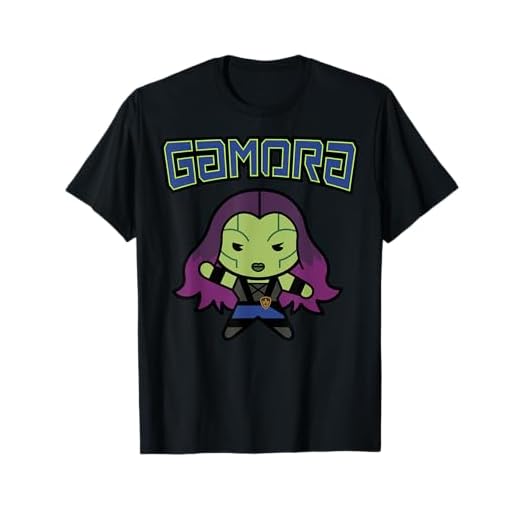 Marvel Gamora Cute Guardian of the Kawaii Graphic T-Shirt