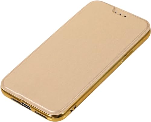 Étui iPhone 14 Pro antichoc cuir véritable fin finis les bris d'écran