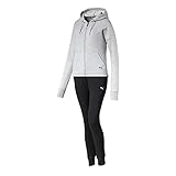 trainingsanzug damen nike günstig  PUMA Damen Trainingsanzug Clean Sweat Suit CL TR 844876 Light Gray Heather S