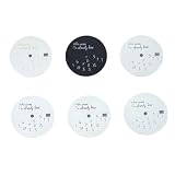 Generico Quadrante dell'orologio modificato con quadrante da 28,5 mm, adatto al movimento NH35/4R36 Chi se ne frega, sono già in ritardo Accessori for orologi(Bule)