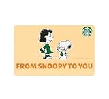 Starbucks スタバ スターバックス カード PEANUTS TO YOU 2025 コラボ 第3弾 スヌーピー カード単品 イエロー