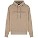 Armani Exchange Men's Urban heights, cornely logo signature, hooded sweatshirt, brown, XXL, Roasted cashew, XXL