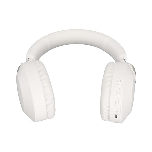AKLOSIPY Auriculares para Juegos con Modo Dual, Controladores de 40 Mm y 14 Horas, Diseño Plegable para Consolas y PC, Sonido HiFi con Micrófono - Azul (White) - imagen 9
