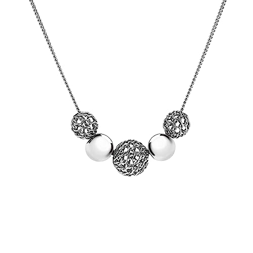 Collar de plata de ley 925 Tuscany Silver para mujer de 41 cm
