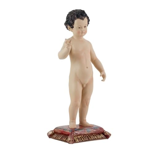 Inmaculada Romero IR Jezus kind figuur 40 cm kunsthars sokkel