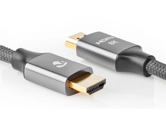 Nedis Profigold 8K Ultra High Speed HDMI Cable with Ethernet, 8K@60Hz, 48Gbps, HDMI A Male to A Male, 3m, Supports eARC - Image 4