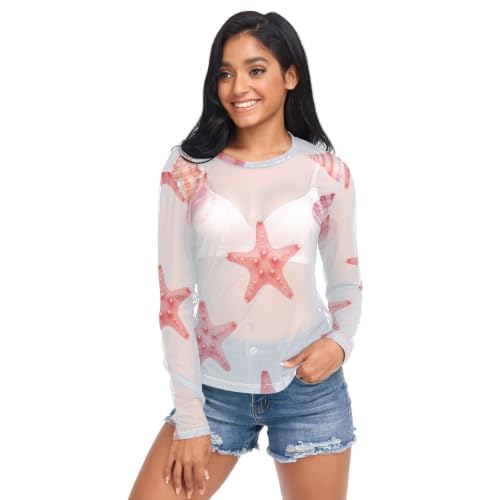 T-shirt cool en soie glacée femme respirant et extensible