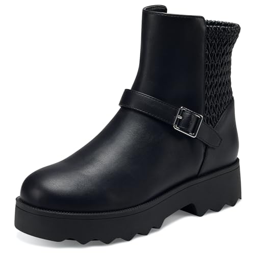 Aerosoles Girl's Mini Biker Ankle Boot