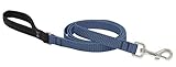 LupinePet Eco 3/4' Mountain Lake 6-Foot Padded Handle Leash for Medium and Larger Dogs
