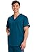 Cherokee Originals Unisex V-Neck Scrubs Shirt, Caribbean Blue, Large
