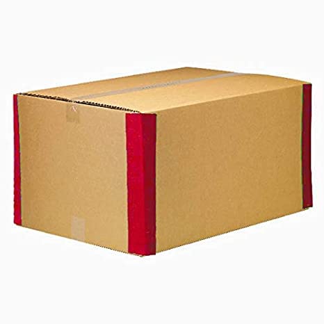Powerlon® Strong 5 Ply 18 x 12 x 12 Large Corrugated Packing Boxes with (RED) Reinforced Edges (Pack of 2) (B09RWWWQW4) Amazon Price History, Amazon Price Tracker