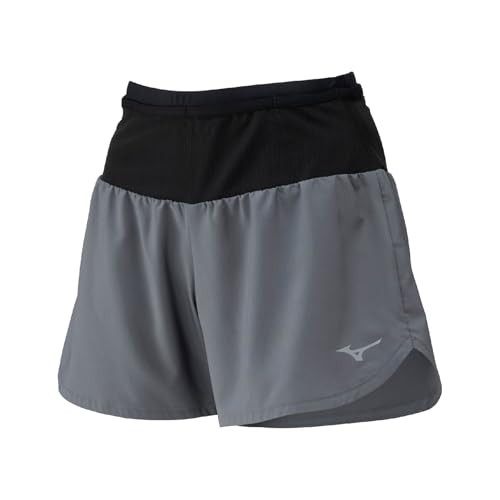 MIZUNO(ミズノ) スタンダード ランニングウェア マルチポケットパンツ 4インチ ショートパンツ 360度ポケット 収納 レディース