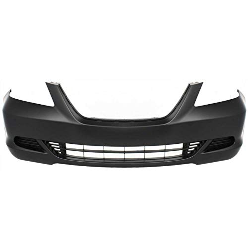 Fitparts Front Bumper Cover Compatible With 2005 2006 2007 Honda Odyssey Ex-L Exl Ex Lx Mini Passenger Van 05-07. New, Primed And Ready For Paint. With Fog Light Holes. Ho1000222 04711Shja90Zz #TOP1