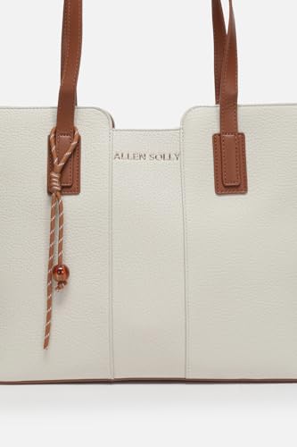 Image of Allen Solly Womens textured white HANDBAG