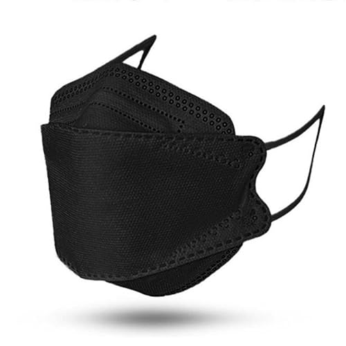 Image of KF94 Korean Fish Shape Reusable Face Mask with Inbuilt Nose Pin