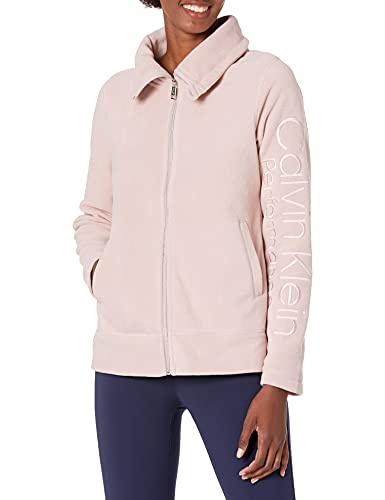 Calvin Klein Performance Damen Tech Jacket Fleece-Jacke, Geheimnis, XL