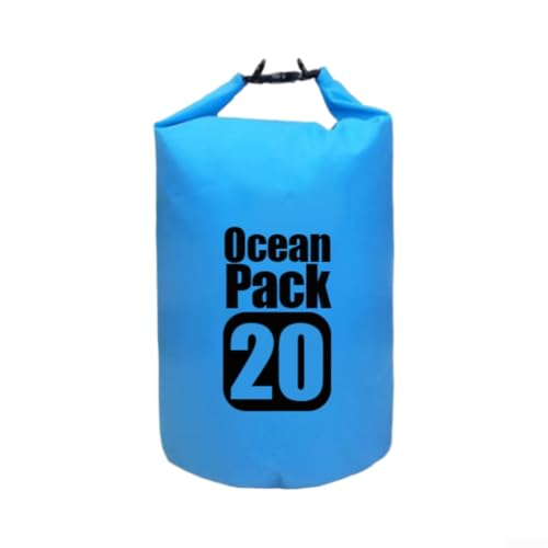 Waterproof Mesh Backpack 500D for Swimming Diving(Light Blue 280 * 190mm)