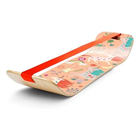 GIBBON GiBoard Balance Board for Adults & Kids - Slackline Workout Equipment Home Gym Training - Wooden Wobble Board Balance Trainer - Standing Desk Exercise - Yoga, Agility, Pilates, Core, Snowboard Cover