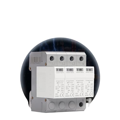 Protector contra sobretensiones 2P 4P 1P+NPE 3P+NPE EKU5 SPD T1 + T2 para cuadros electricos 6
