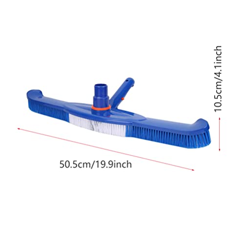 LIOOBO Escova de cabeça para piscina 50 cm para azulejos de parede escova de limpeza de piso para li