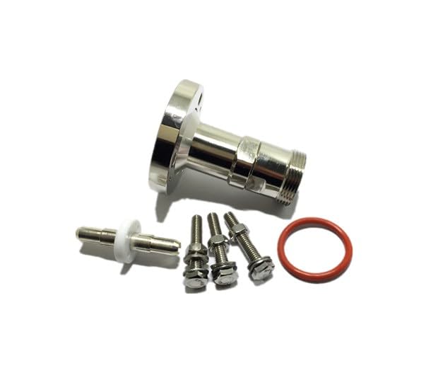 50ohm 7/8 EIA Flange Panel Mount to 7/16 Din Female Adaptor Connector