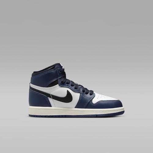Jordan Little Kid's 1 Retro High OG 'Midnight Navy' (FD1412 401)3