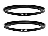 (2 Pcs) 67-77MM Step-Up Ring...