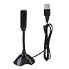 Yechiry Mini Condenser USB Microphone Wide Frequency Response for Web Singing Network Recording 100Hz~16kHz #5