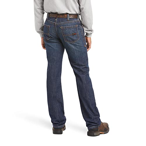 Ariat M5 Stackable Straight Leg Jean-Men’s Low Rise, Slim Fit Denim, Shale, 34W X 30L #TOP2