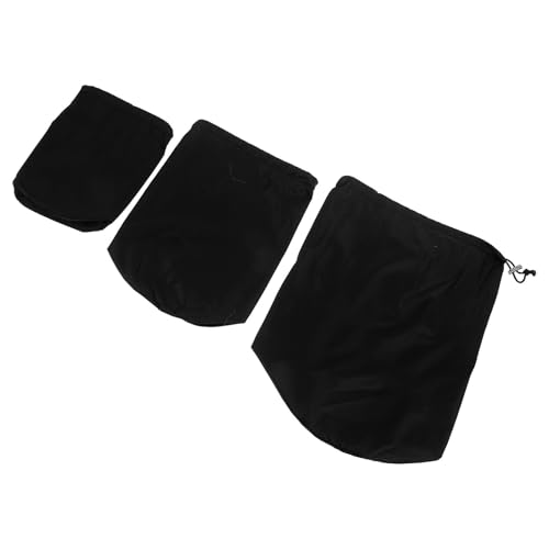 3pcs Drawstring down Jacket Stuff Sack for Backpacking and Trekking
