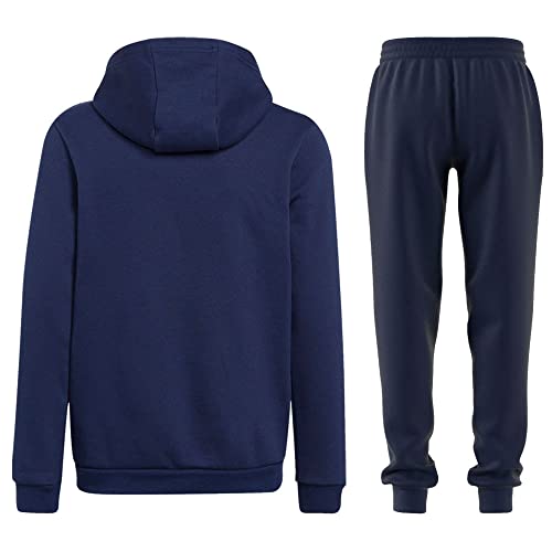 adidas Voetbal Entrada 22 joggingpak hoodie joggingbroek kinderen donkerblauw - Afbeelding 3