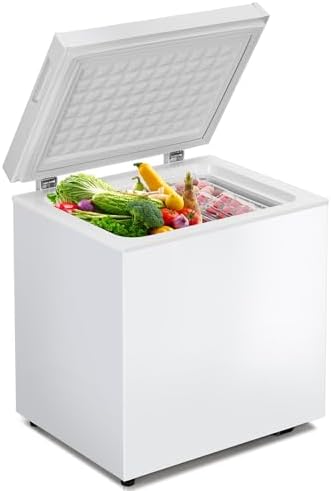 DOGHLY 2.0 Cu.Ft Chest Freezer, Small Deep Freezer with Removable...