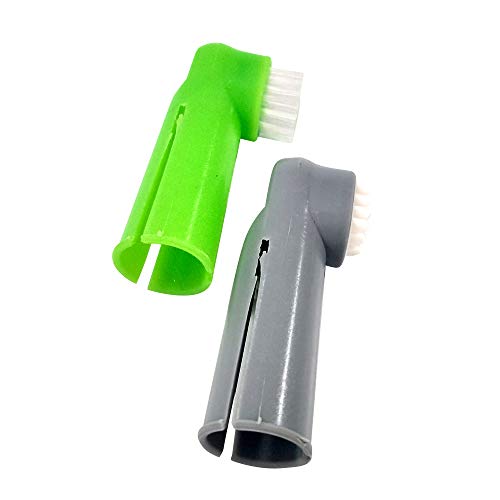 Escova Dental Dedeira Blister com 2 The Pets Brasil para Cães