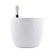YYWJ - Vaso da fiori rotondo con indicatore di acqua, per interni ed esterni, stile moderno, per tutte le piante da casa