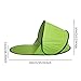 Vaveren Beach Tent Single-Layer Sun Protection Quick Cabana for Fishing Mountaineering Picnic Family Camping, Green