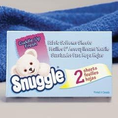 DRACKETT PROFESSIONAL Snuggle Fabric Softener Sheets 2 Sheets per Box