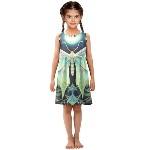 Colorful Deer Antlers Girl Dress 2t - 8 Years Girls Sundress Animal Floral Toddler Dress3