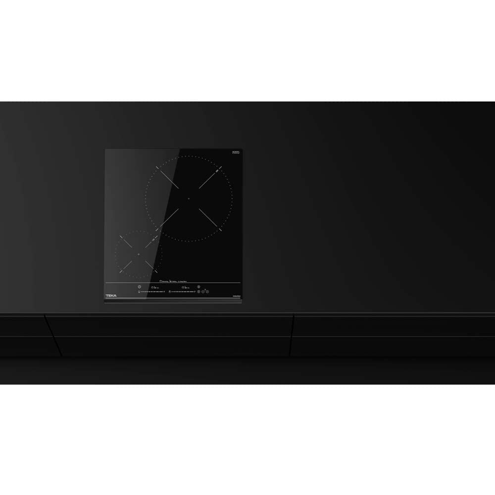TEKA Placa Inducción 45 cm, 2 Zonas, Touch Control MultiSlider, Función Power Plus, Stop & Go, Modo Silencio, Seguridad Avanzada, Modelo IZC 42400 MSP