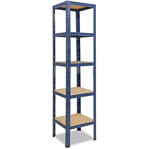 shelfplaza® 180x60x60cm Home Schwerlastregal blau/Metallregal Cover