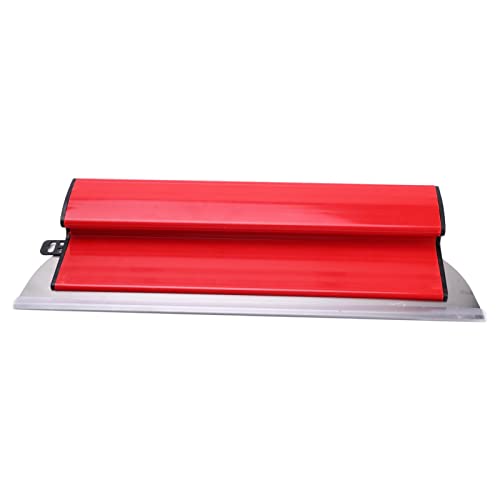 ALEOHALTER Drywall Skimming Blade, Durable High Grade Skimming Drywall Smoothing Spatula Plastering Painting Finishing Trowel Wall Plastering Tools for Cement and Concrete Wall-Board (Red,size:40cm)